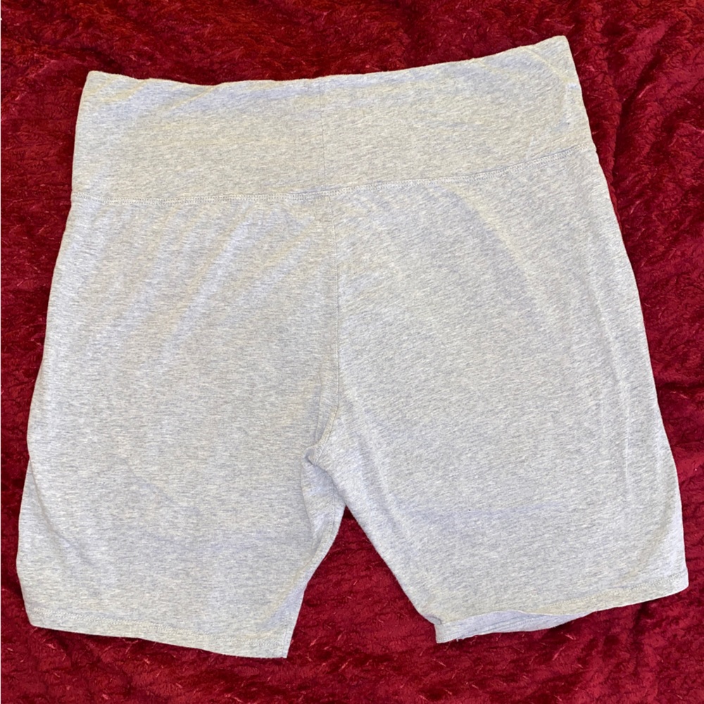 Gray Biker Shorts 3x Triple X Cute